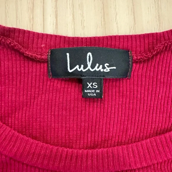 Lulus ribbed dress - Picture 5 of 6